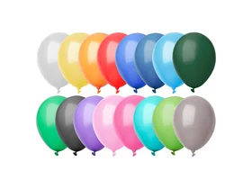 Luftballons nach Wunsch, Pastellfarben