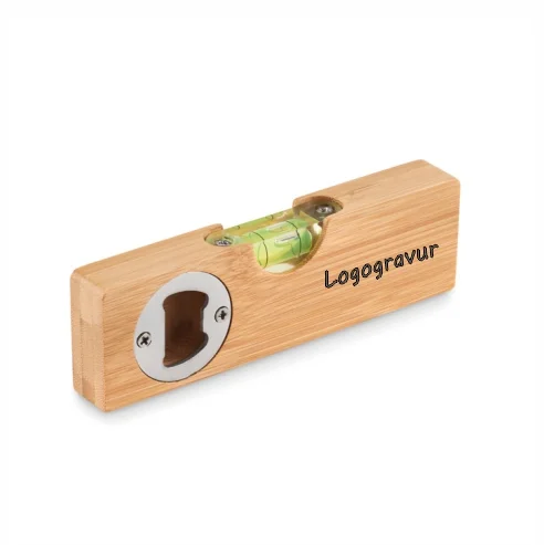 Flaschenöffner "Work" mit Wasserwaage