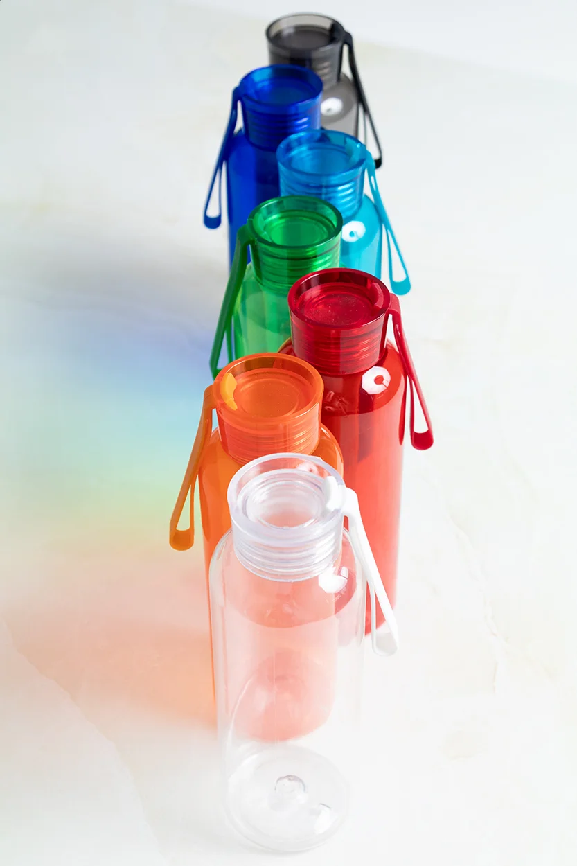 Transparente Trinfklasche, 500 ml