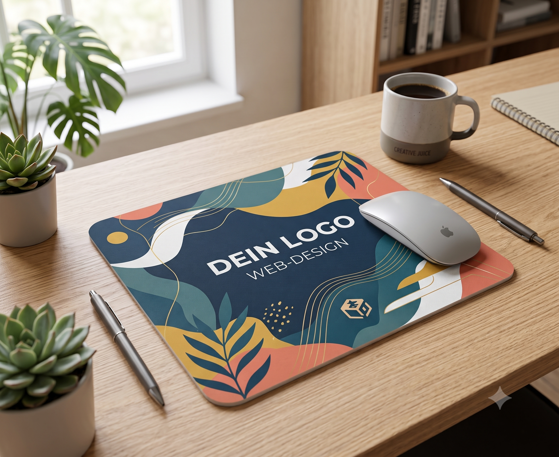 Mousepad, individualisiert (18cm x22cm) – Ansicht 2