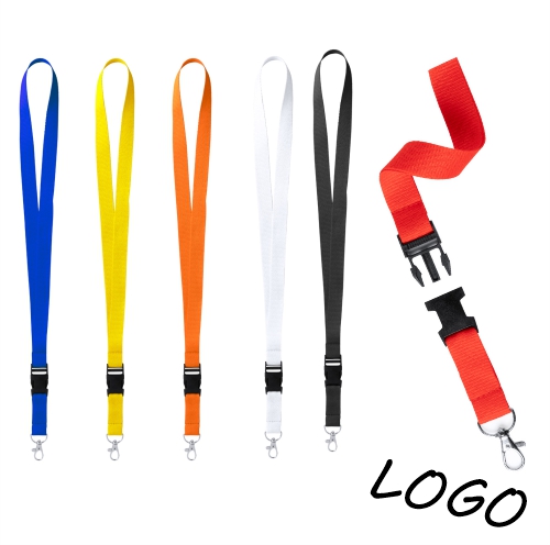 Schlüsselband Lanyard mit Metallkarabiner