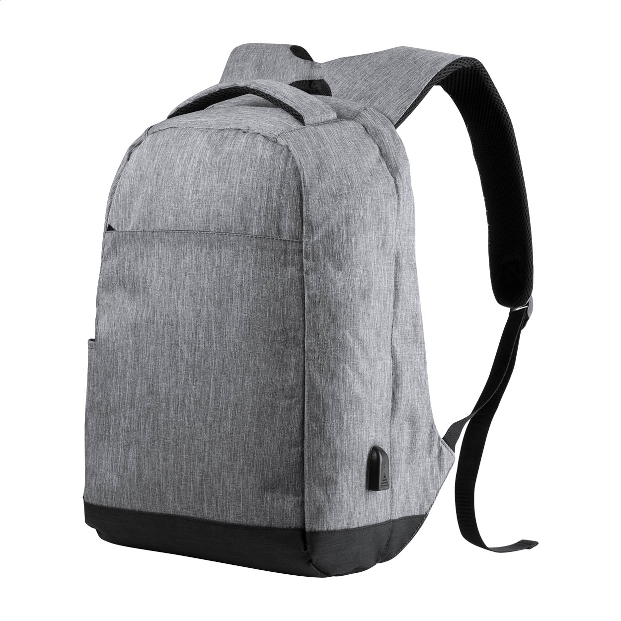 Rucksack "CityPeople", grau/schwarz
