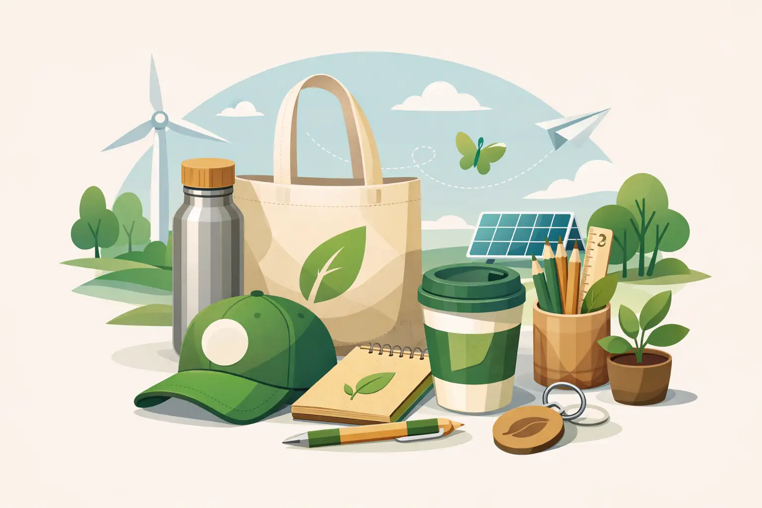 Nachhaltige Werbemittel – gut für die Umwelt, gut fürs Image